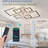 Ceiling Fan With Lights Remote Control And APP Control, Dimmable With Remote 7 Blades 6 Speeds Of Wind
