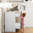 Dornisha 6 Drawer Double Dresser, 47.2" Chest Of Drawers, Modern Bedroom Dresser for Closet and Living Room, White-1029001418