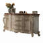 Commode picarde à finition perle et cerisier