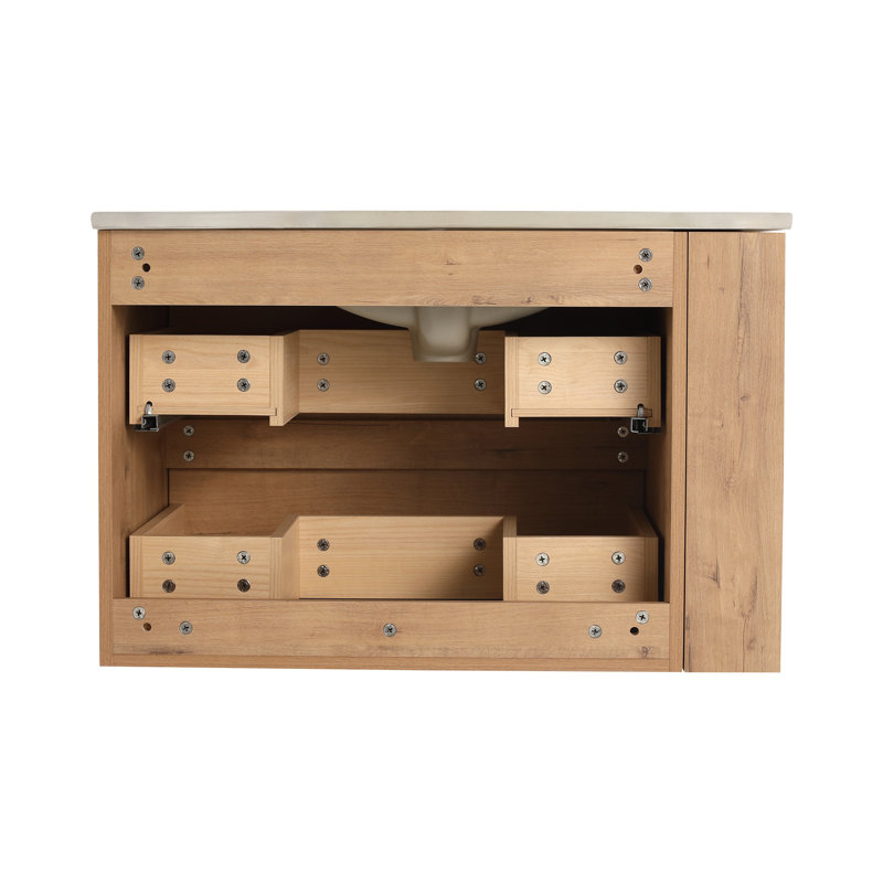 Wall-Mounted Bathroom Vanity