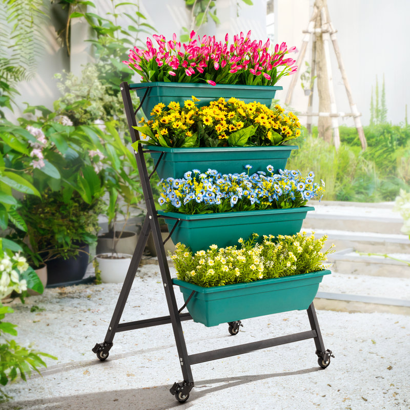 Jardin vertical Oliviamae, Vert, H 44 po x l 26 po x P 26 po