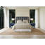 Liam Queen Headboard And Olivia Nightstand Set – Navy Blue-1299404349-1299404338-1299404336