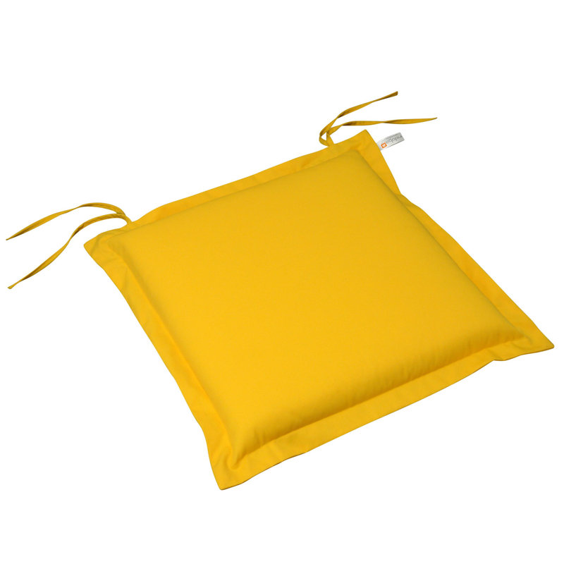 Premium Dining Chair Cushion, Yellow
