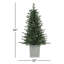 4.5' Lighted Artificial Spruce Christmas Tree