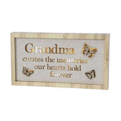 Plaque de grand-mère