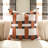 Patchwork Faux Leather Reversible Pillow Cover