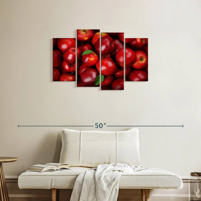 Pommes rouges fraîches Yarlin, H 22 po x l 36 po