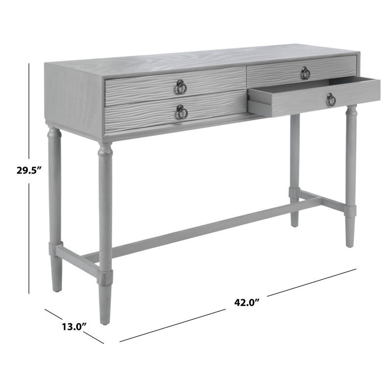 Marscot 42'' Console Table, Distressed Gray