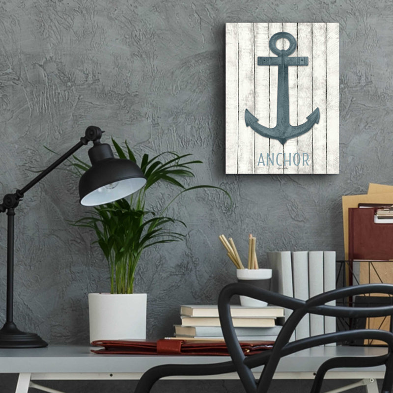 "Anchor" par Lori Deiter, H 16 po x l 12 po x P 0,13 po
