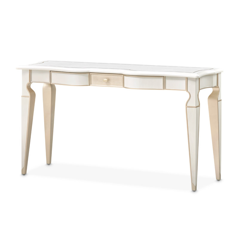  Console avec tiroir La Marisia - Perle crémeuse