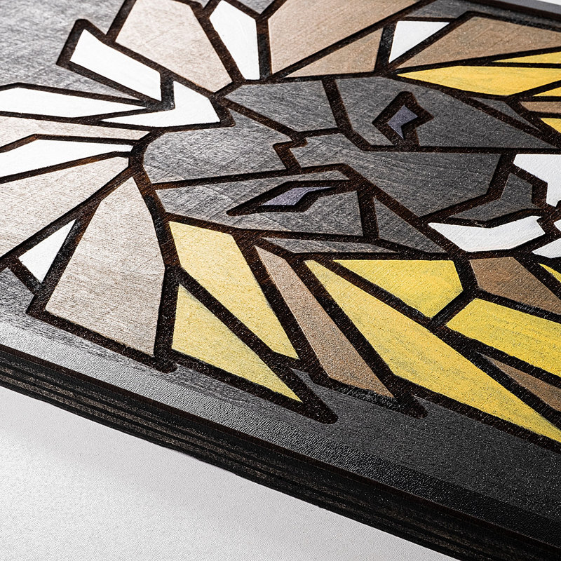 Wall Décor, Yellow/Black