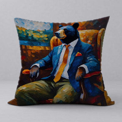 Reversible Throw Pillow