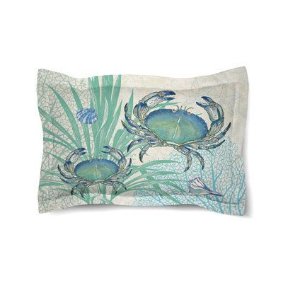  Taie décorative standard Blue Crab