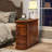 10.8" Solid Wood Narrow End Table-1211308713
