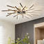 Ventilateur de plafond réversible à intensité variable à 6 vitesses de 36,22 po avec lumières DEL et télécommande Hanke-1342662942-1360727347
