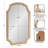 Scalloped Arch Wall Mirror