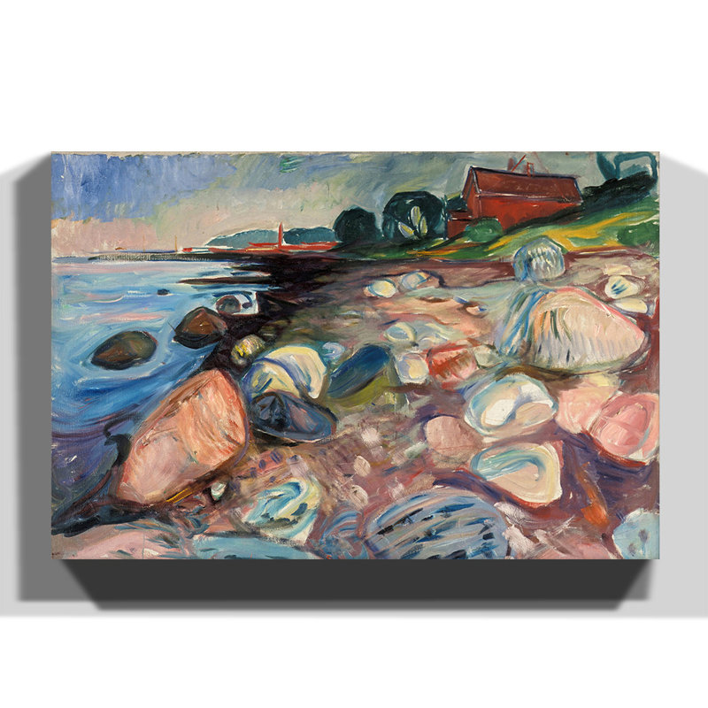 Edvard Munch - Wrapped Canvas Painting, 70cm H x 100cm W