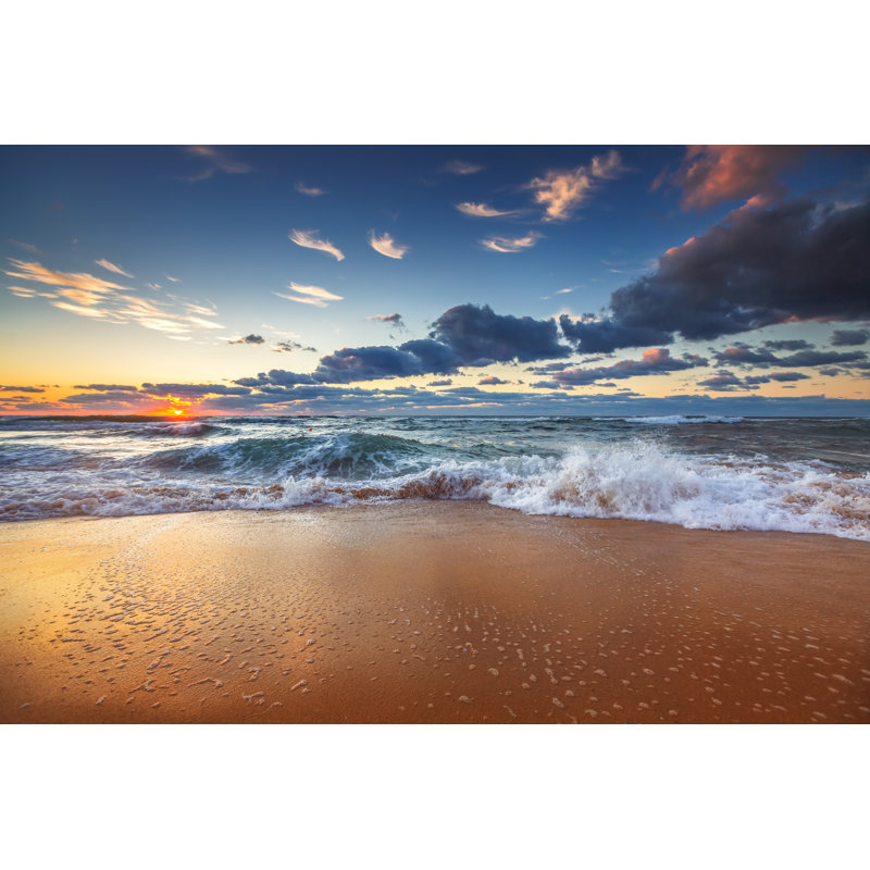 Cloudscape Over Sea - Wrapped Canvas Print, 51cm H x 76cm W