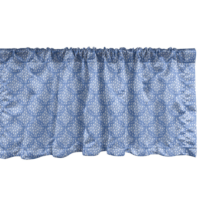 Multicolore cantonnière pastel Ambesonne, L 54 po x L 12 po