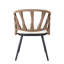 Fabriqué à l'extérieur de façon unique avec des chaises en PE et une table en bois-1794574384