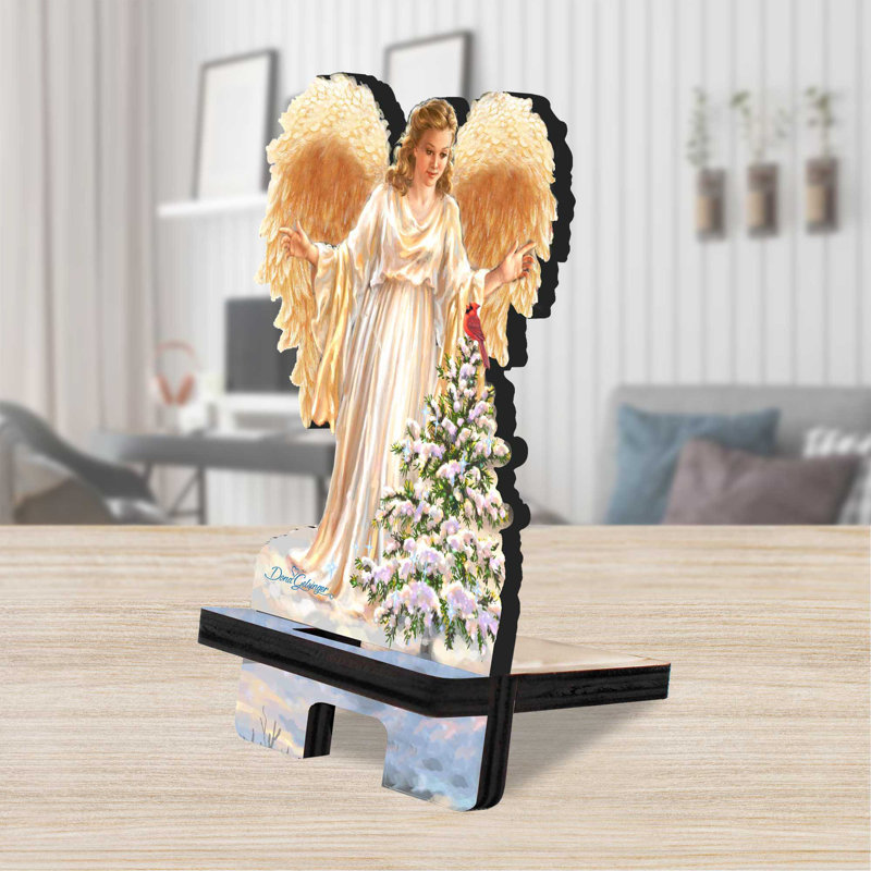 Designocracy Single Screen Desktop Mount, 6" H x 3" W x 3" D