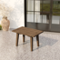 Table d'appoint d'extérieur Polett L 19,6 po x l 13,7 po Polett
