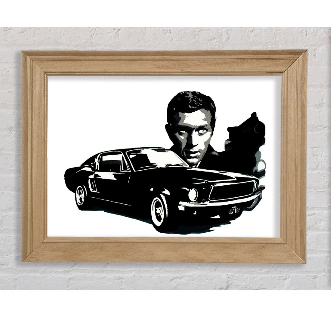 Steve McQueen Bullitt - Druck