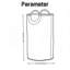 Panier à linge pliable de grande capacité avec poignées en aluminium, bac de rangement cylindrique pour la maison, le bureau, le dortoir - organisateur de tissu multi-usage 115L-813729745-813729748