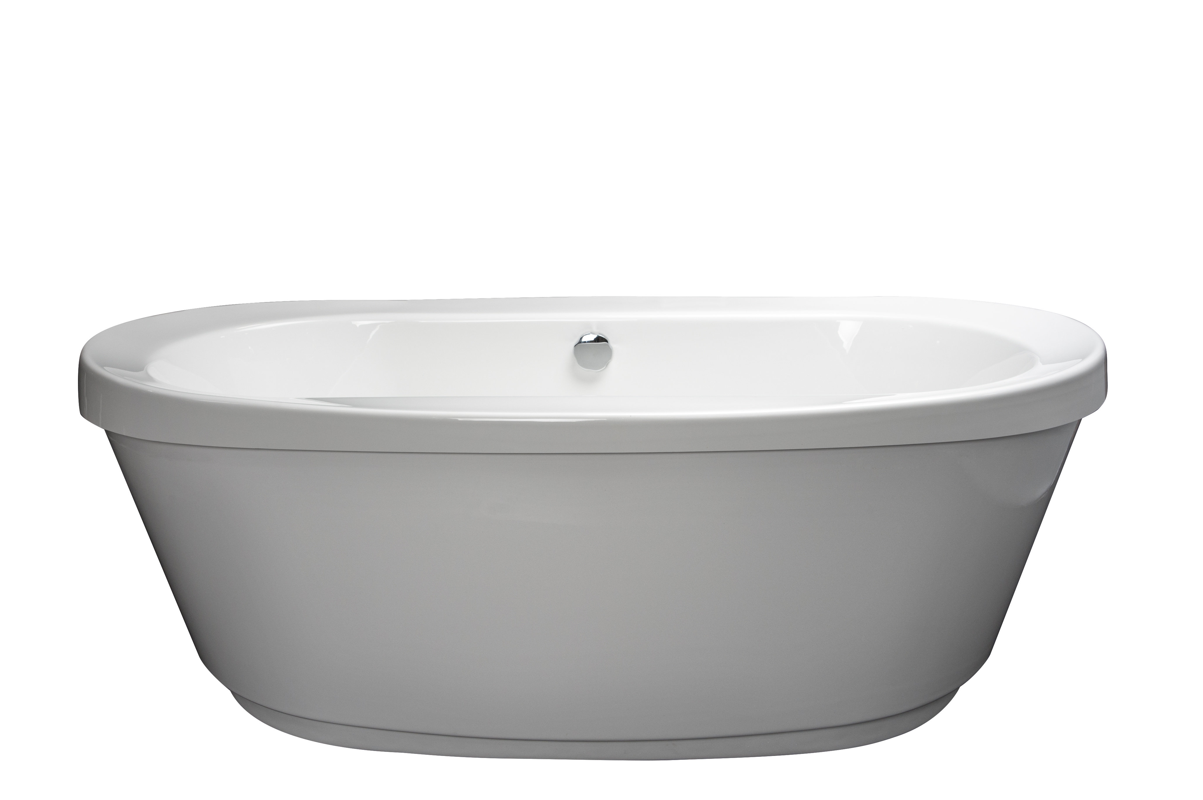 JACUZZI® Inizio™ 65.5" x 35.625" Roll Top Freestanding Tub | Wayfair