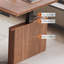 Bureau en L en bois massif ajustable en L-1543720765