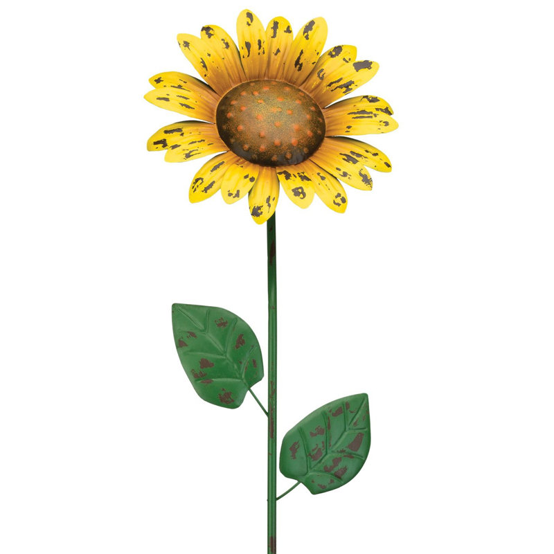 Piquet de fleur rustique 36 "- tournesol
