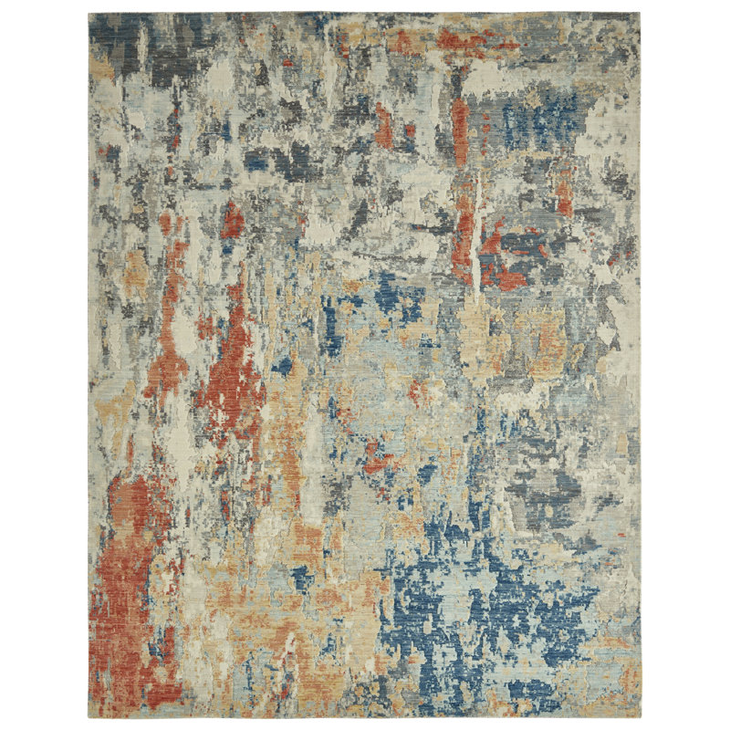 Tapis en laine Power Loom, Rectangle 13 pi x 18 pi