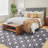 Keynot Shag Rugs for Living Room Geometric Area Rugs for Bedroom Fluffy Fuzzy Shag Shaggy Carpet Modern Soft Plush Fur Rug for Kids Room Bedroom Dorm Decor Playroom-1994698465
