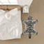 Tapis noir / blanc en laine Jacki-29997143