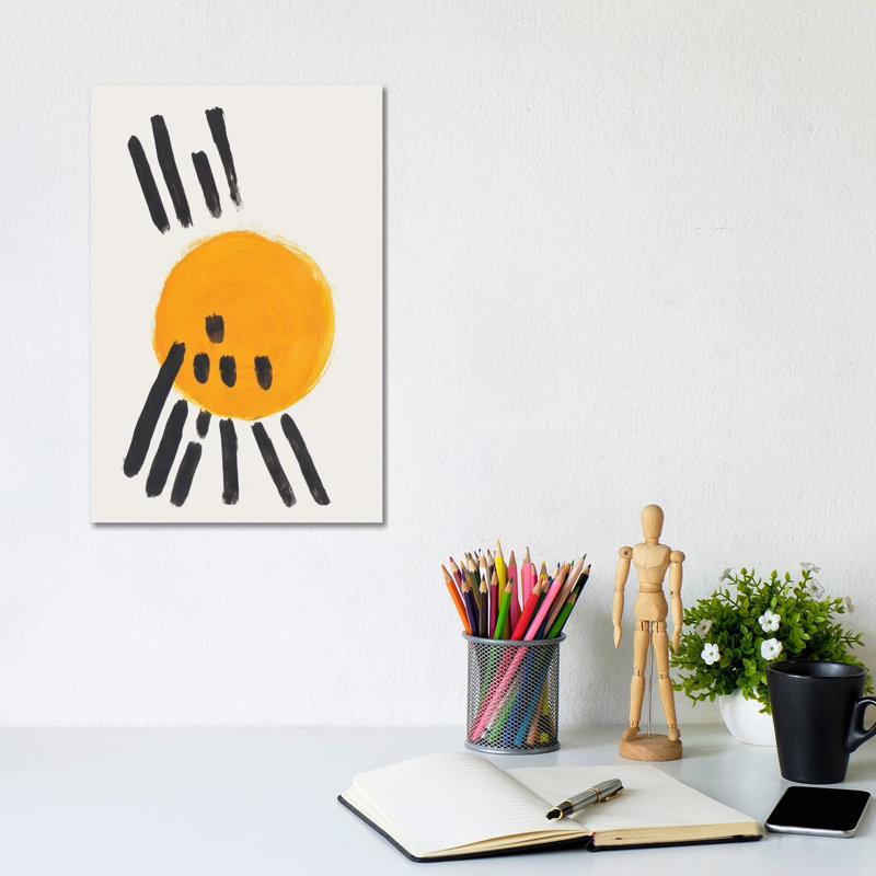 Sun Rays I by EnShape - Wrapped Canvas Print, 20.32 cm H x 30.48 cm W