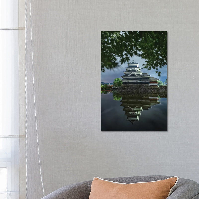 Matsumoto Castle IX 1 Piece Wall Art on Canvas, 66.04cm H x 45.72cm W x 1.91cm D, Wrapped Canvas