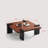 Walnut-Colored MDF Coffee Table