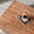 Log style simple coffee table-106442915