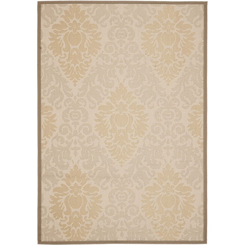 Castellon Hooked Beige Indoor/Outdoor Rug, Rectangle 122 x 170 cm