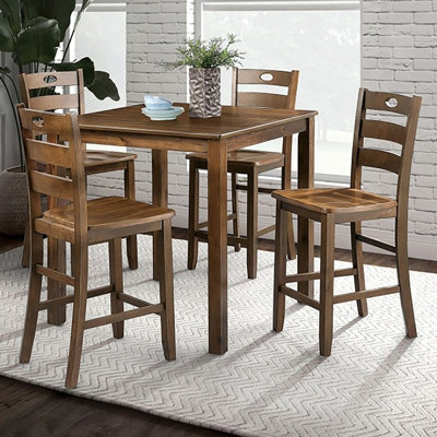 Katheryn 5-pcs Counter Height Table Set