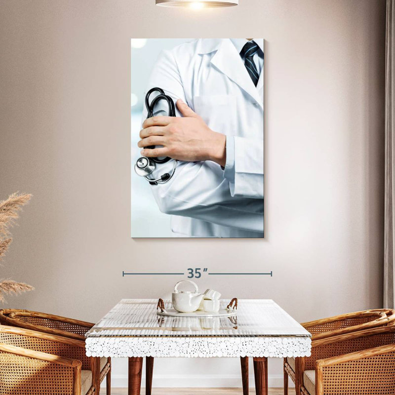 Alcaraz Hospital Doctor On Duty, 48" H x 32" W