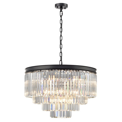 Abdulmohsen 20 - Light Black Chandelier Pendant