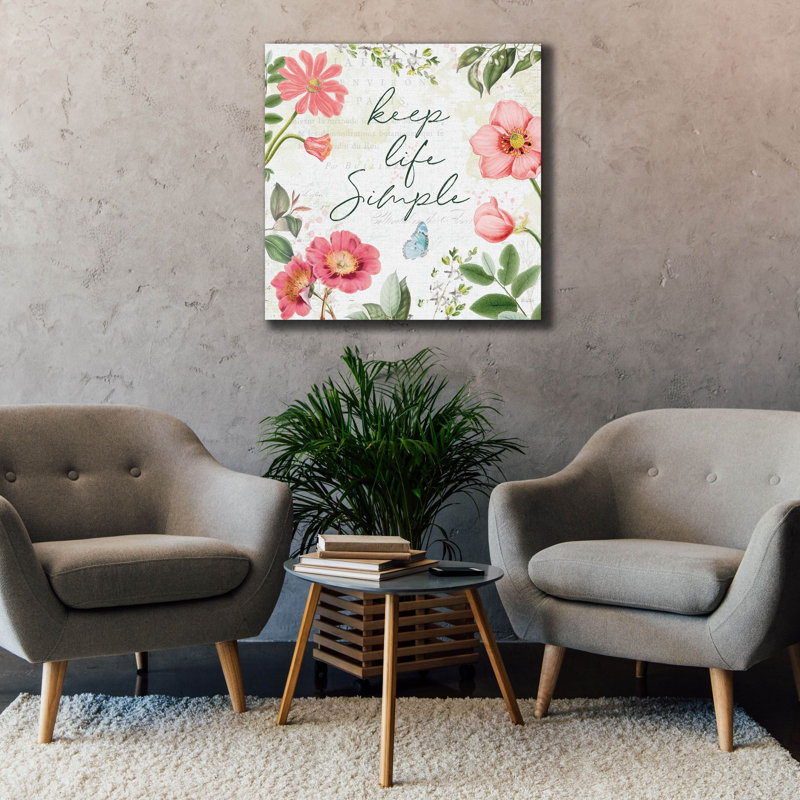 "Studio Botanicals 4 Green" par Katie pertiet, art mural sur toile, H 37 po x l 37 po x P 1,5 po