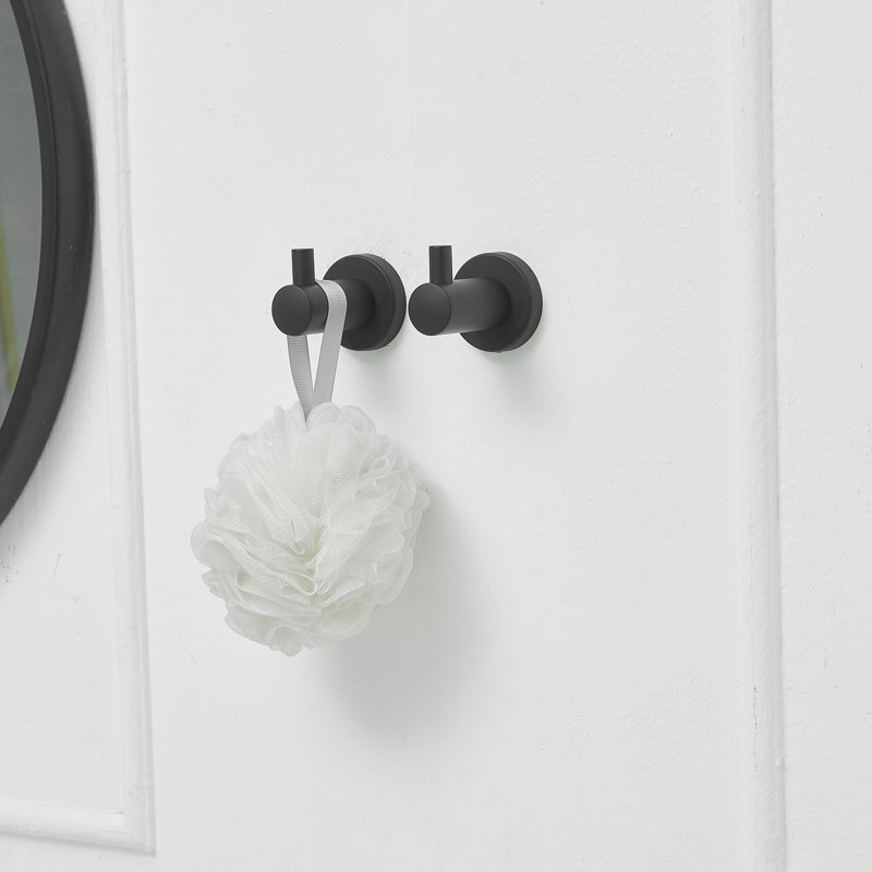 Safira 5 - Piece Bathroom Hardware Set, Matte Black
