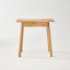  Bureau 31,5 "en bois massif avec pieds fuselés et 2 tiroirs-1984051028-1984051033