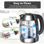 PANDA GENIUS 1.7 Quarts Glass Electric Tea Kettle
