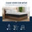 Soothe Gel Memory Foam Hybrid, Medium Feel, 11" Mattress-53134504