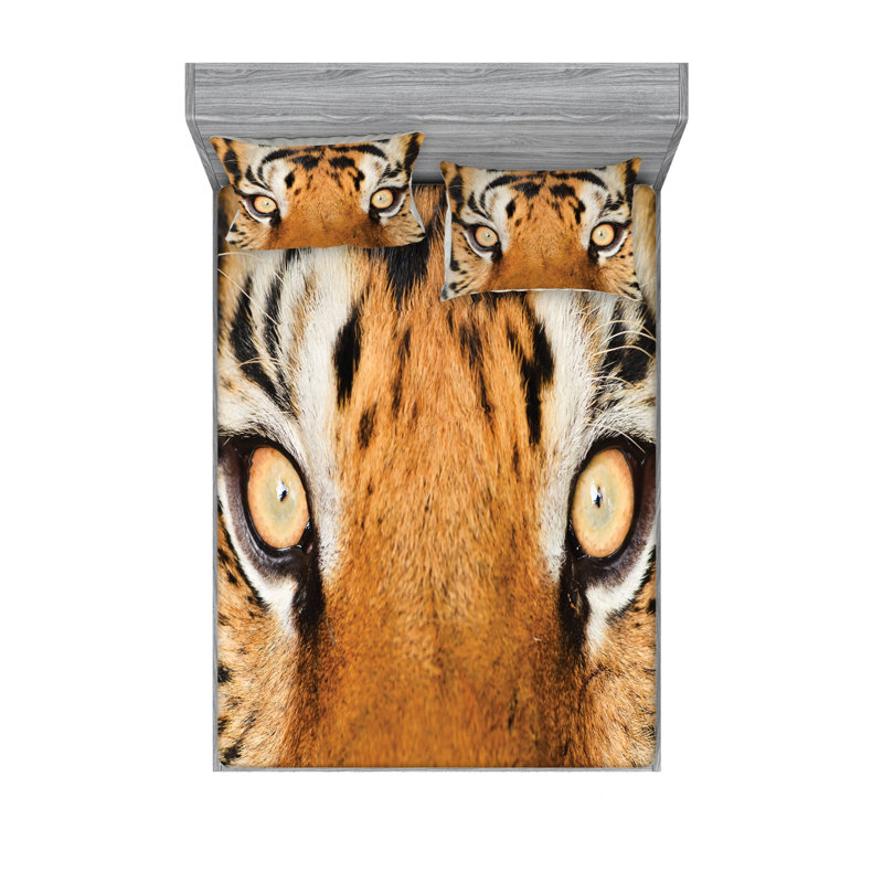 Microfiber Sheet Set, Queen Sheet Set with Fitted Sheet