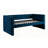 Daybed W Trundle Padded Button Tufted Upholstery Nailhead Trim Included Slat Kit Tuxedo Design