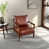 Dark Red Faux Leather selected